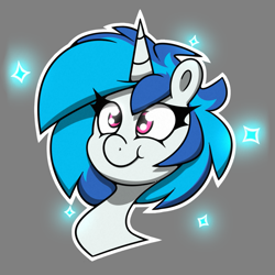 Size: 811x811 | Tagged: safe, artist:la hum, dj pon-3, vinyl scratch, pony, unicorn, g4, female, mare