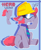 Size: 1280x1551 | Tagged: safe, artist:dariosparks, oc, oc only, oc:herb mattecount, earth pony, pony, cutie mark, full body, glasses, goggles, helmet, necktie, pink hair, pink mane, pink tail, reference sheet, sitting, solo, tail