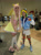 Size: 1280x1707 | Tagged: safe, artist:sharidakenplz, fluttershy, rainbow dash, human, g4, clothes, cosplay, costume, irl, irl human, metrocon, multicolored hair, photo, rainbow hair, rainbow socks, socks, striped socks