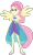 Size: 1900x3162 | Tagged: safe, artist:gmaplay, fluttershy, cheer you on, equestria girls, g4, my little pony equestria girls: better together, alternate hairstyle, bare shoulders, clothes, crossed arms, dress, ponied up, shoes, simple background, sleeveless, solo, super ponied up, transparent background, wings