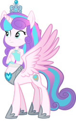 Size: 1050x1659 | Tagged: safe, artist:205tob, princess flurry heart, alicorn, centaur, taur, equestria girls, g4, centaur flurry, cute, equestria girls-ified, female, older, older flurry heart, simple background, solo, species swap, transparent background