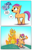 Size: 1850x2923 | Tagged: safe, artist:chopsticks, sunny starscout, twilight sparkle, alicorn, earth pony, pony, g5, growing pains, my little pony: make your mark, my little pony: make your mark chapter 2, 2 panel comic, arson, cheek fluff, chest fluff, comic, crystal brighthouse, dialogue, female, fire, generation leap, grimcute, hologram, i'm with you, mane stripe sunny, mare, not again, pyromaniac, schizophrenia, sunny and her heroine, text, this will end in fire, this will not end well, torch, trotting, twilight sparkle (alicorn), unshorn fetlocks