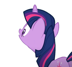 Size: 597x552 | Tagged: safe, edit, edited screencap, screencap, twilight sparkle, pony, unicorn, g4, the best night ever, background removed, butt, looking down, not a vector, plot, simple background, solo, transparent background, twibutt, unicorn twilight