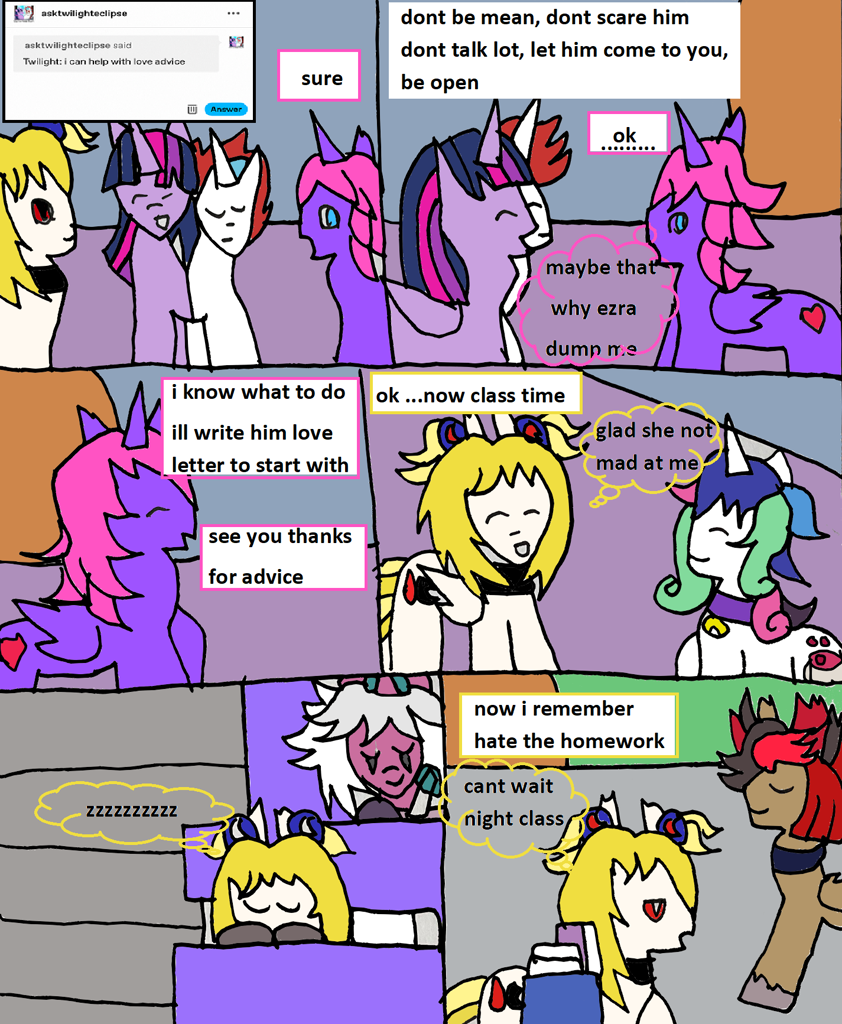 3010914 Safe Artist Ask Luciavampire Twilight Sparkle Oc Alicorn