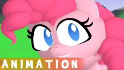 Size: 1280x720 | Tagged: safe, artist:penguinpotential, pinkie pie, g4, 3d, it came from youtube, old video, pony amie (cute mlp animation), solo, youtube link