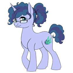 Size: 1600x1600 | Tagged: safe, artist:floots, oc, oc only, oc:mariana, pony, unicorn, freckles, glasses, simple background, transparent background
