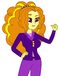 Size: 882x1106 | Tagged: safe, artist:3d4d, adagio dazzle, human, equestria girls, g4, alternate universe, base used, female, mamadagio, milf, older, older adagio dazzle, simple background, white background