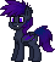 Size: 180x204 | Tagged: safe, oc, oc only, oc:tobezz, bat pony, pony, pony town, simple background, solo, transparent background