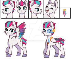 Size: 1280x1071 | Tagged: safe, artist:hate-love12, zipp storm, pegasus, pony, g5, base used, deviantart watermark, obtrusive watermark, simple background, solo, transparent background, watermark