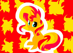 Size: 1500x1080 | Tagged: safe, artist:andromedasparkz, sunset shimmer, pony, unicorn, g4, female, mare, solo