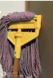 Size: 407x600 | Tagged: source needed, safe, fluttershy, g4, barely pony related, cannot unsee, female, fluttermop, implied fluttershy, irl, meme, meta, mop, no pony, pareidolia, photo, solo