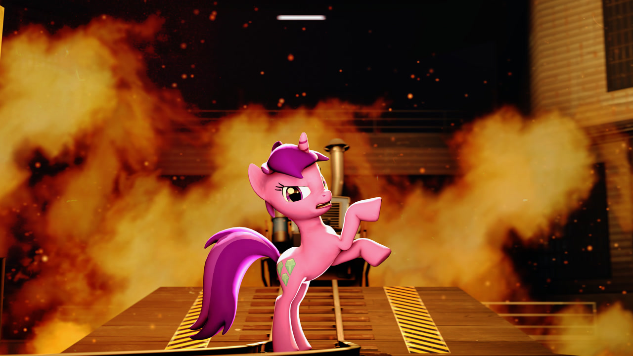 #3013009 - safe, amethyst star, sparkler, pony, unicorn, g4, /mlp/ tf2 ...
