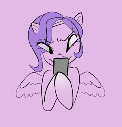 Size: 1001x1041 | Tagged: safe, artist:hotots, pipp petals, pegasus, pony, g5, adorapipp, cute, phone, solo