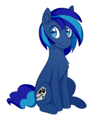 Size: 1188x1480 | Tagged: safe, artist:skysorbett, oc, oc only, oc:cobalt fossil, earth pony, pony, 2023 community collab, derpibooru community collaboration, simple background, solo, transparent background