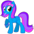 Size: 1200x1200 | Tagged: safe, alternate version, artist:the smiling pony, oc, oc only, oc:azure acrylic, pegasus, pony, 2023 community collab, derpibooru community collaboration, .svg available, bracelet, jewelry, looking at you, simple background, smiling, solo, svg, transparent background, vector