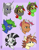 Size: 1600x2039 | Tagged: safe, artist:natt333, oc, oc:arcane gears, oc:medicinal haze, oc:mythic blade, oc:nyota, oc:silver mane, oc:wandering sunrise, earth pony, pony, unicorn, zebra, fallout equestria, fallout equestria: dead tree, commissioner:solar aura, earth pony oc, glasses, goggles, helmet, horn, unicorn oc, zebra oc