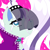 Size: 1500x1500 | Tagged: safe, artist:dsstoner, coloratura, earth pony, pony, g4, bust, clothes, countess coloratura, eyeshadow, female, makeup, mare, portrait, solo