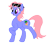 Size: 629x553 | Tagged: safe, artist:dhm, artist:discordant creations, oc, oc only, oc:wonder waves, earth pony, pony, female, mare, secret santa