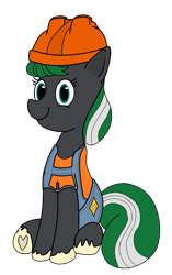 Size: 547x873 | Tagged: safe, artist:dhm, artist:discordant creations, oc, oc only, oc:exit ramp, earth pony, pony, female, mare, secret santa, simple background, solo, transparent background