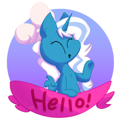 Size: 800x800 | Tagged: safe, artist:natytheartist, oc, oc only, oc:fleurbelle, alicorn, pony, alicorn oc, bow, cute, female, hair bow, horn, mare, simple background, solo, transparent background, waving, wings