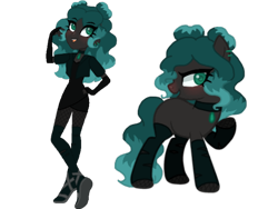 Size: 480x360 | Tagged: safe, artist:thatonenicekitty, oc, oc only, oc:sui shine, earth pony, human, pony, equestria girls, g4, blushing, choker, clothes, dress, ear piercing, earring, equestria girls-ified, evening gloves, female, fingerless elbow gloves, fingerless gloves, fishnet stockings, flats, gloves, jewelry, long gloves, mare, open mouth, piercing, raised hoof, ripped stockings, shirt, shoes, simple background, socks, solo, stockings, thigh highs, torn clothes, torn socks, transparent background