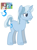 Size: 1224x1642 | Tagged: safe, artist:lanternik, prince blueblood, trixie, oc, pony, unicorn, g4, base used, female, frown, horn, male, mare, offspring, parent:prince blueblood, parent:trixie, parents:bluetrix, screencap reference, simple background, stallion, unicorn oc, unshorn fetlocks, white background