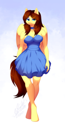 Size: 792x1536 | Tagged: safe, artist:scarlet-spectrum, oc, oc only, oc:lucy harmony, pegasus, anthro, unguligrade anthro, pegasus oc, solo