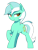 Size: 750x1000 | Tagged: safe, artist:thebatfang, lyra heartstrings, pony, unicorn, g4, female, lidded eyes, looking back, mare, simple background, solo, transparent background