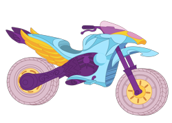 Size: 4904x3505 | Tagged: safe, artist:gmaplay, equestria girls, g4, my little pony equestria girls: friendship games, motorcross, motorcycle, no pony, object, simple background, transparent background