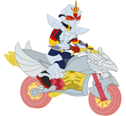 Size: 932x857 | Tagged: safe, artist:gmaplay, oc, oc only, oc:saint rider, human, equestria girls, g4, motorcross, motorcycle, simple background, solo, transparent background