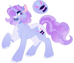 Size: 1440x1233 | Tagged: safe, artist:twilightpriincess, oc, pony, unicorn, female, magical lesbian spawn, mare, offspring, parent:pinkie pie, parent:trixie, parents:trixiepie, simple background, solo, transparent background