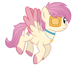 Size: 879x800 | Tagged: safe, artist:jennieoo, oc, oc:gentle star, pegasus, pony, cute, eyepatch, flying, jewelry, looking at you, necklace, ocbetes, show accurate, simple background, sketch, smiling, smiling at you, solo, spread wings, transparent background, wings