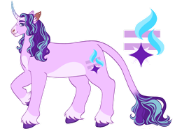 Size: 1280x960 | Tagged: safe, artist:s0ftserve, starlight glimmer, pony, g4, curved horn, horn, nonbinary, simple background, solo, transparent background