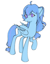 Size: 800x1017 | Tagged: safe, artist:lq_46, oc, oc only, pegasus, pony, 2023 community collab, derpibooru community collaboration, female, folded wings, mare, pegasus oc, simple background, solo, transparent background, wings