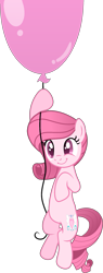 Size: 941x2482 | Tagged: safe, artist:muhammad yunus, oc, oc only, oc:annisa trihapsari, earth pony, pony, balloon, base used, cute, earth pony oc, female, flying, mare, ocbetes, simple background, smiling, transparent background