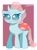 Size: 1524x2048 | Tagged: safe, artist:leo19969525, ocellus, changedling, changeling, g4, blushing, cute, diaocelles, horn, simple background, smiling, solo