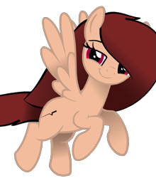 Size: 839x952 | Tagged: safe, artist:hiverro, oc, oc:hiverro, pegasus, pony, faic, flying, looking at you, pegasus oc, pegasus wings, simple background, smug, solo, spread wings, transparent background, wings