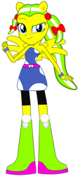 Size: 483x1091 | Tagged: safe, artist:ajosterio, oc, human, equestria girls, g4, ponied up, simple background, solo, transparent background, wings