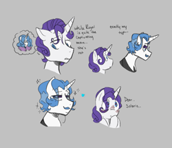 Size: 649x557 | Tagged: safe, artist:dsstoner, fancypants, rarity, pony, unicorn, g4, aggie.io, blushing, comic, elusive, female, frown, implied gay, implied shipping, male, mare, monocle, open mouth, rule 63, simple background, stallion, talking