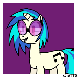 Size: 4096x4096 | Tagged: safe, artist:lordsciutto, dj pon-3, vinyl scratch, pony, unicorn, g4