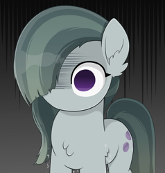 Size: 2000x2100 | Tagged: safe, artist:candy meow, marble pie, earth pony, pony, g4, adorable distress, anime, chest fluff, crossover, cute, ear fluff, female, gray background, high res, komi can't communicate, marble can't communicate, marblebetes, mare, nervous, no mouth, reaction image, scared, shaking, simple background, solo