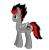 Size: 1260x1285 | Tagged: safe, artist:null-soka, oc, oc only, oc:ashesfire, bat pony, pony, 2023 community collab, derpibooru community collaboration, male, simple background, solo, stallion, transparent background