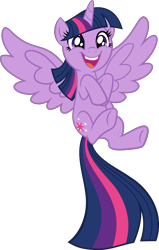Size: 2048x3220 | Tagged: safe, artist:jaye, twilight sparkle, alicorn, pony, .svg available, cute, female, happy, high res, mare, simple background, solo, stock vector, transparent background, twiabetes, twilight sparkle (alicorn), vector