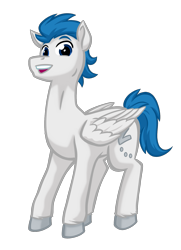 Size: 1325x1828 | Tagged: safe, artist:texasuberalles, oc, oc only, oc:dreamy daze, pegasus, pony, 2023 community collab, derpibooru community collaboration, colored hooves, looking at you, male, pegasus oc, simple background, smiling, solo, stallion, transparent background
