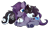 Size: 2244x1329 | Tagged: safe, artist:rhythmpixel, oc, oc only, dog, dog pony, hybrid, original species, pony, unicorn, lineless, male, paw pads, paws, simple background, sleeping, transparent background