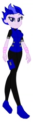 Size: 476x1744 | Tagged: safe, artist:robertsonskywa1, human, equestria girls, g4, alternate clothes, arcee, arm band, clothes, female, leggings, pocket, simple background, solo, transformers, transformers prime, white background