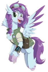 Size: 352x531 | Tagged: safe, artist:willoillo, oc, oc only, oc:aella breeze, classical hippogriff, hippogriff, hippogriff oc, simple background, solo, transparent background