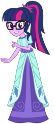 Size: 787x1790 | Tagged: safe, artist:ajosterio, sci-twi, twilight sparkle, human, equestria girls, equestria girls specials, g4, movie magic, clothes, dress, india movie set, long dress, long skirt, simple background, skirt, solo, transparent background, vector