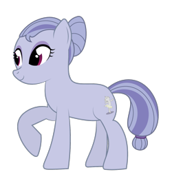 Size: 1200x1200 | Tagged: safe, artist:prixy05, oc, oc:pirouette, earth pony, pony, blue eyeshadow, eyeshadow, female, gray coat, makeup, mare, red eyes, simple background, solo, tail, transparent background, two toned mane, two toned tail