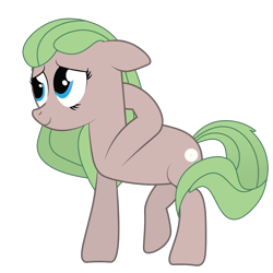 Size: 1200x1200 | Tagged: safe, artist:prixy05, oc, oc:squishalene, changeling, pony, changeling oc, disguise, disguised changeling, simple background, solo, transparent background